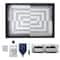 Jonathan Adler x Michaels 10" x 14" Black & White Square Diamond Art Tray Kit